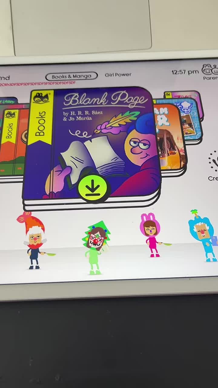 Blank Page by H. R. R. Sáez & Jo Murúa