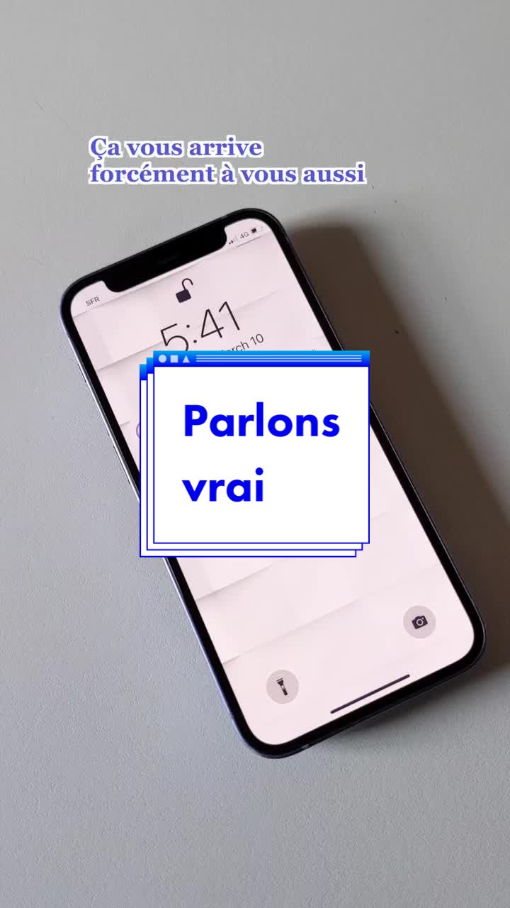Ca vous arrive forcΓ©ment Γ vous aussi Parlons vrai