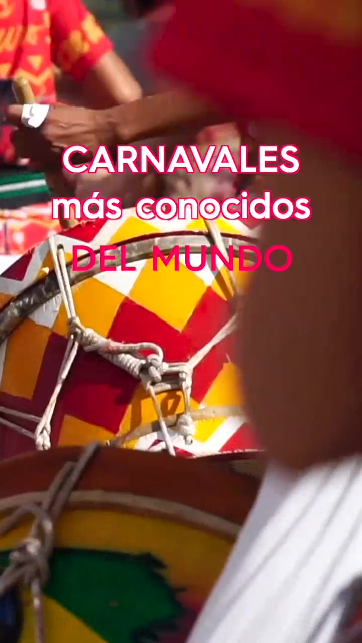 CARNAVALES más conocidos DEL MUNDO