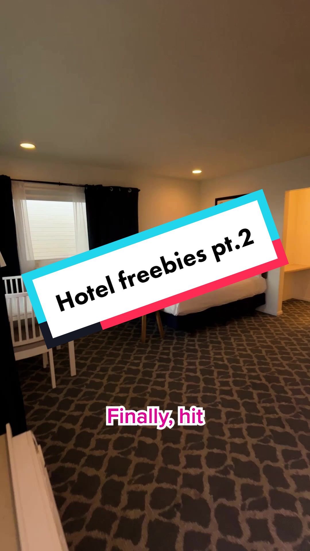 Hotel freebies pt.2 Finally, hit