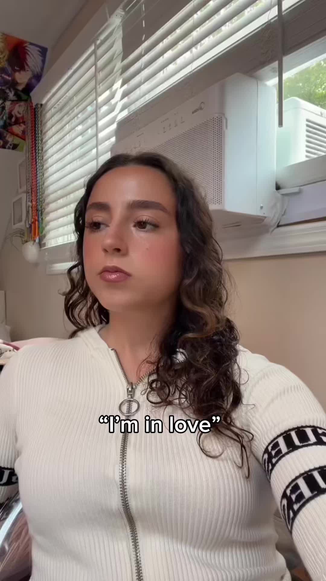 "I'm in love"