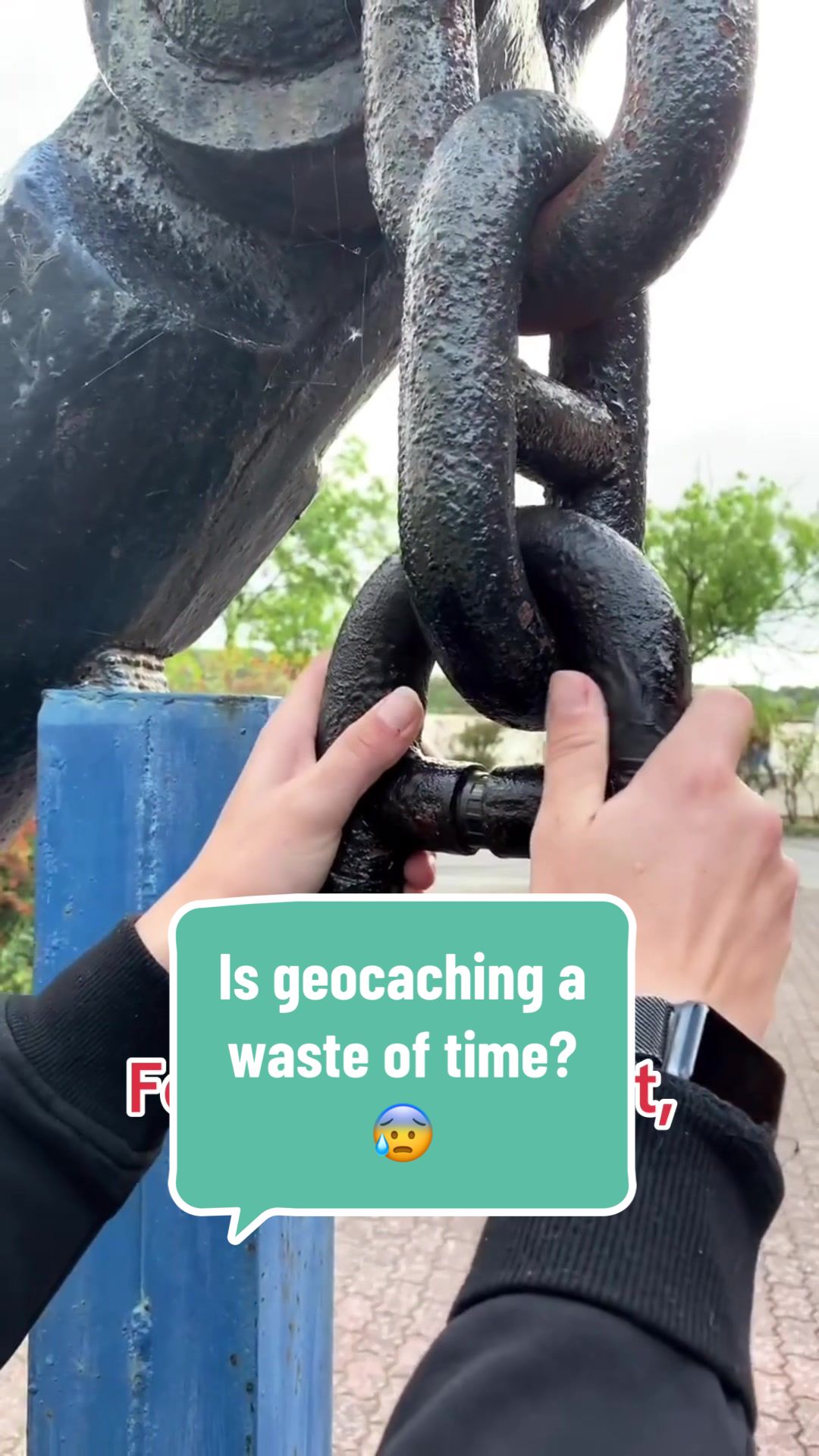 Is geocaching a waste of time? π