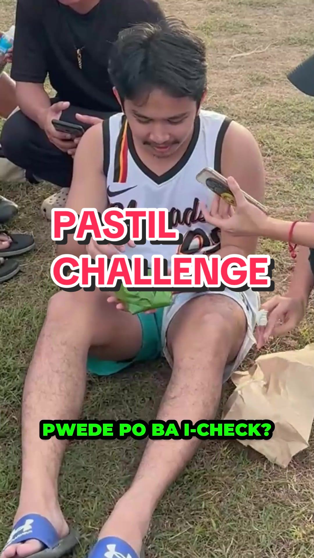 PASTIL CHALLENGE PWED PO BA I-CHECK?