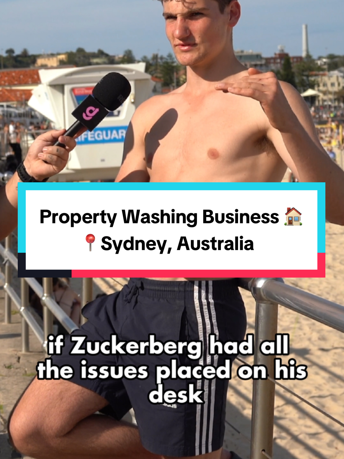 Property Washing Business π π Sydney, Australia if Zuckerberg had all the issues placed on his desk