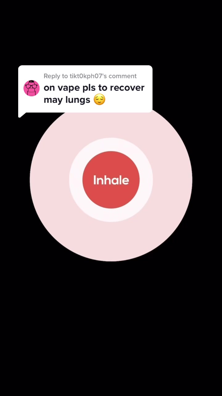 Reply to tikt0kph07's comment on vape pls to recover may lungs π