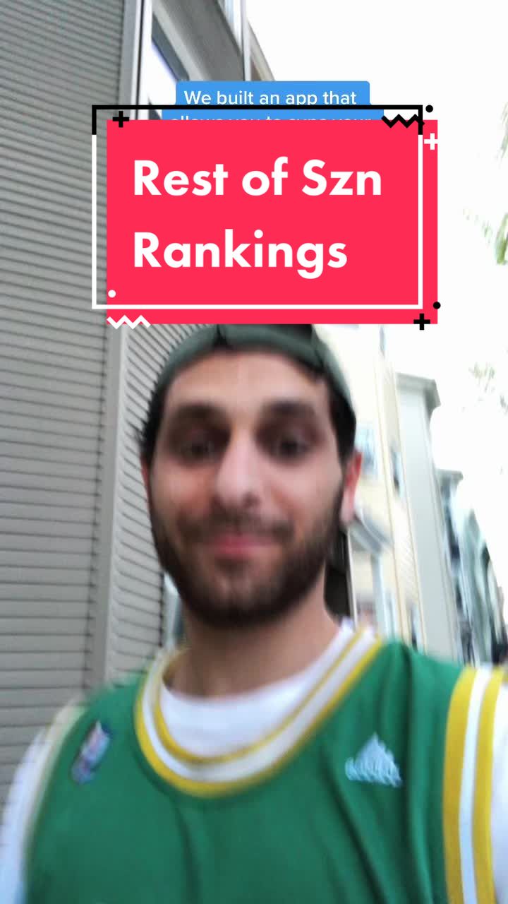 We built an app that Rest of Szn Rankings