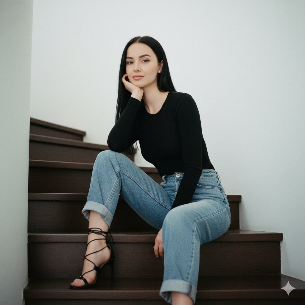 A beautiful young woman