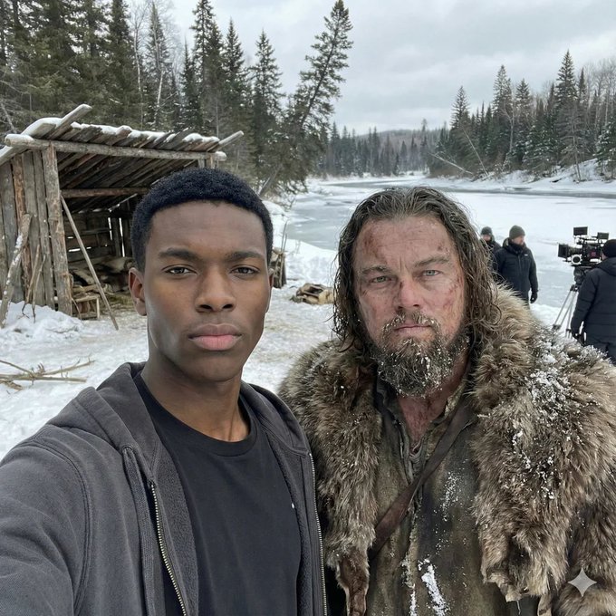 Character Consistency Selfie with Movie Character