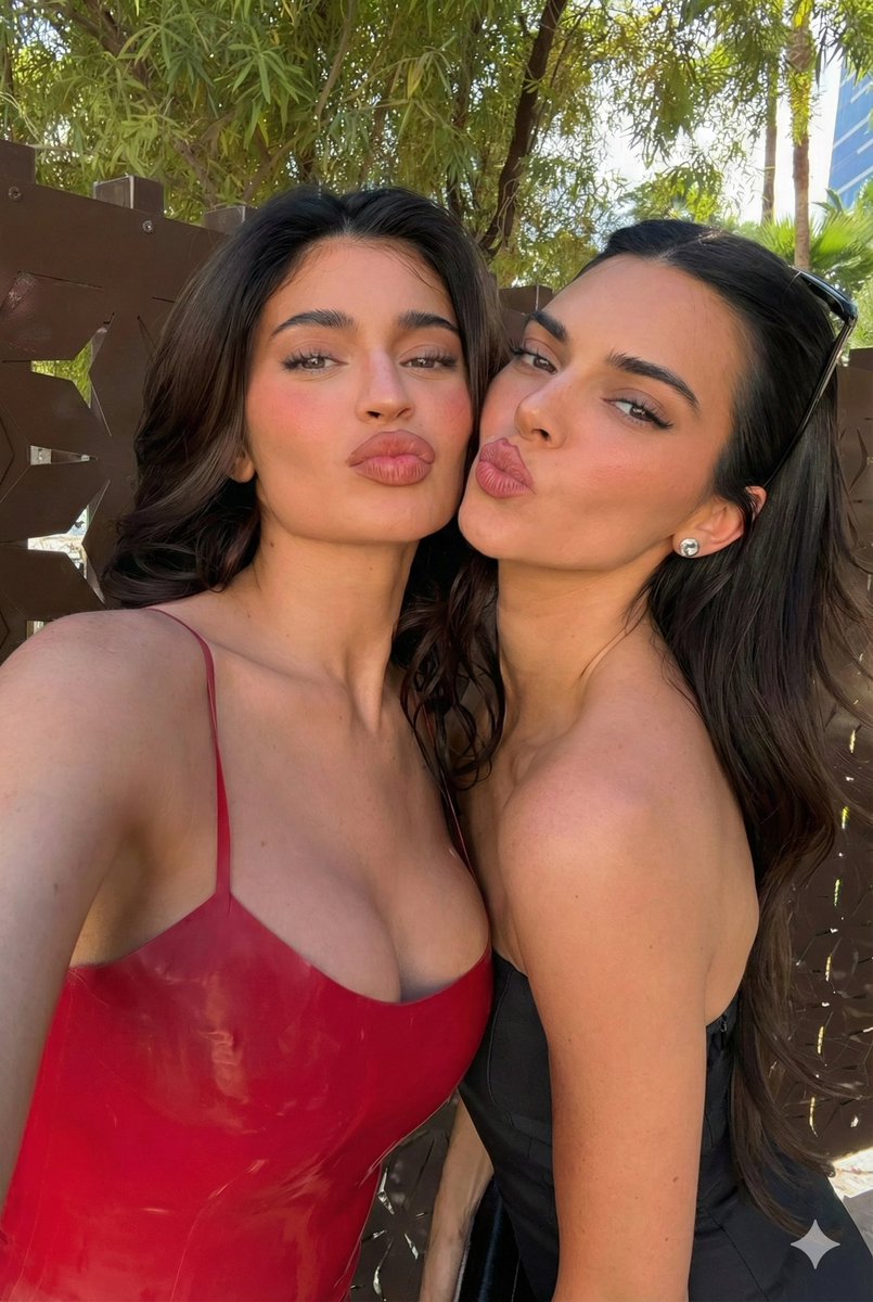 Profile / Avatar - Glamorous Influencer Selfie Portrait (Two Women)