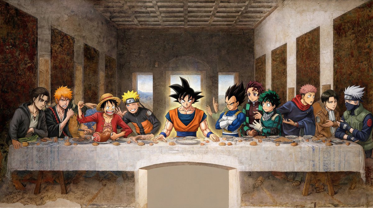 The composition of Leonardo da Vinci’s The Last Supper