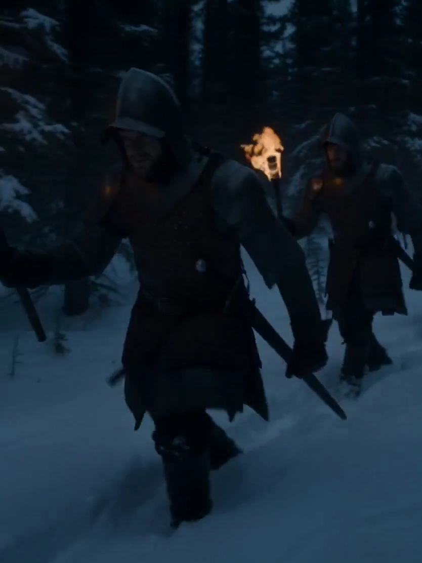 A Haunting Journey Through the Snowy Forest