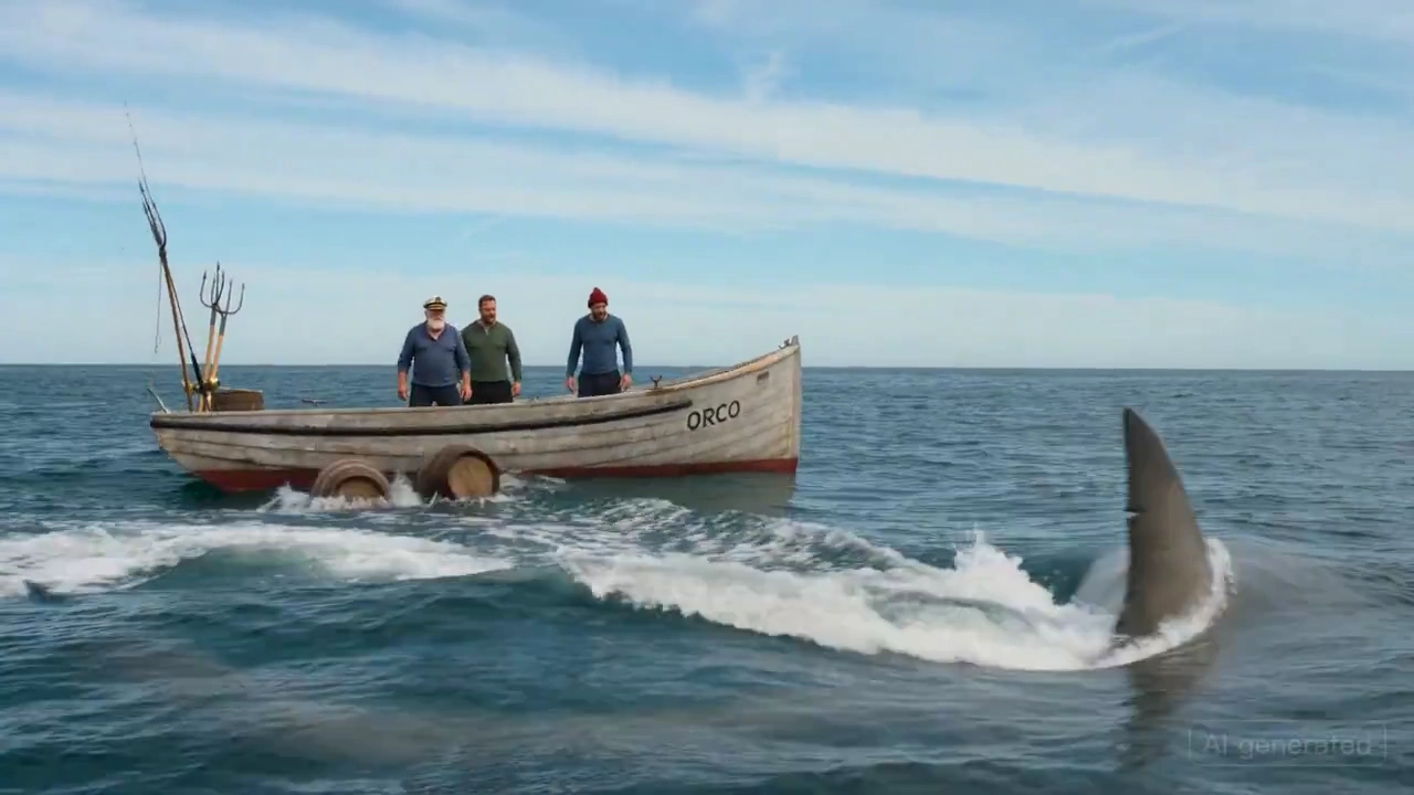 A Shark and Fishermen's Unlikely Friendship