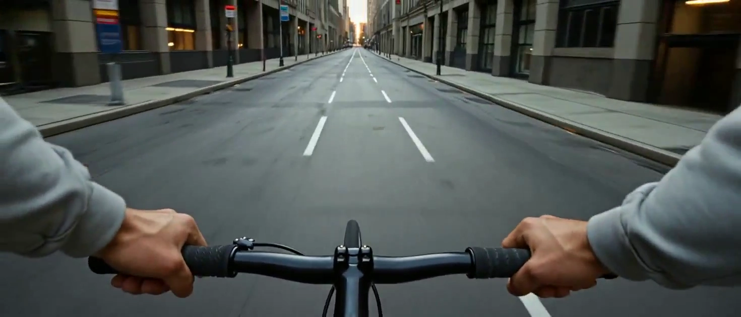 Dawn Ride: A Thrilling Bicycle Descent