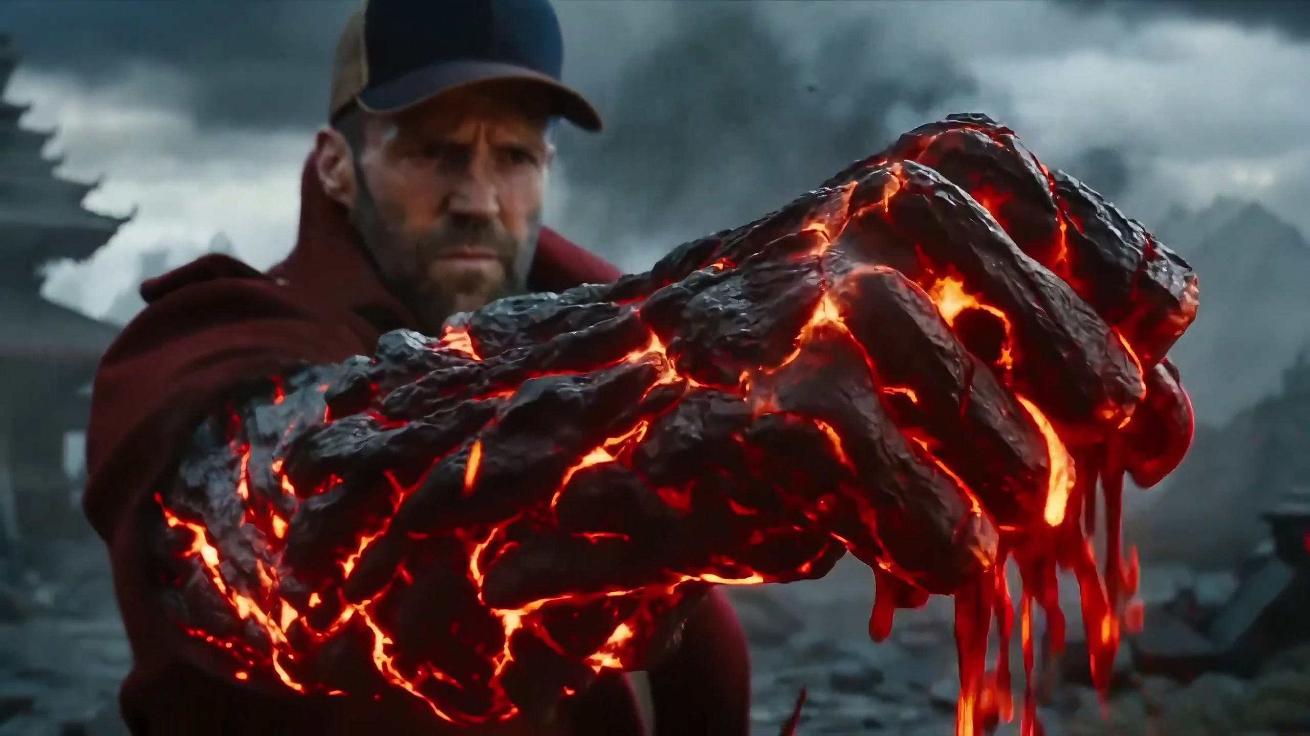 Epic Elemental Clash: Magma vs Fire Youth in 4K Action