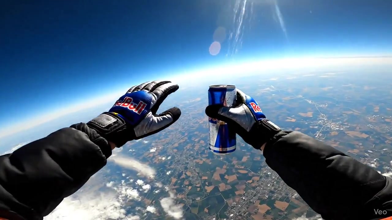 Gravity Defied: A Skydiver's Thrill Ride