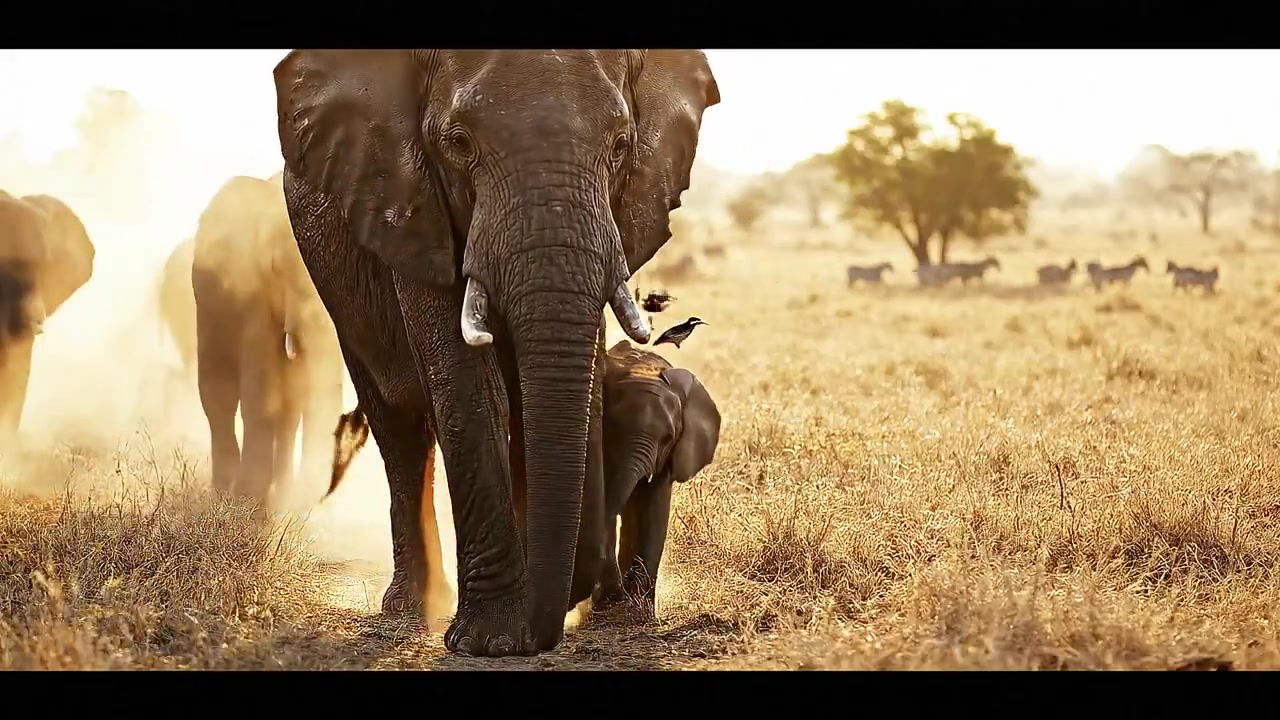 Majestic Matriarch: A Journey Across the Savanna