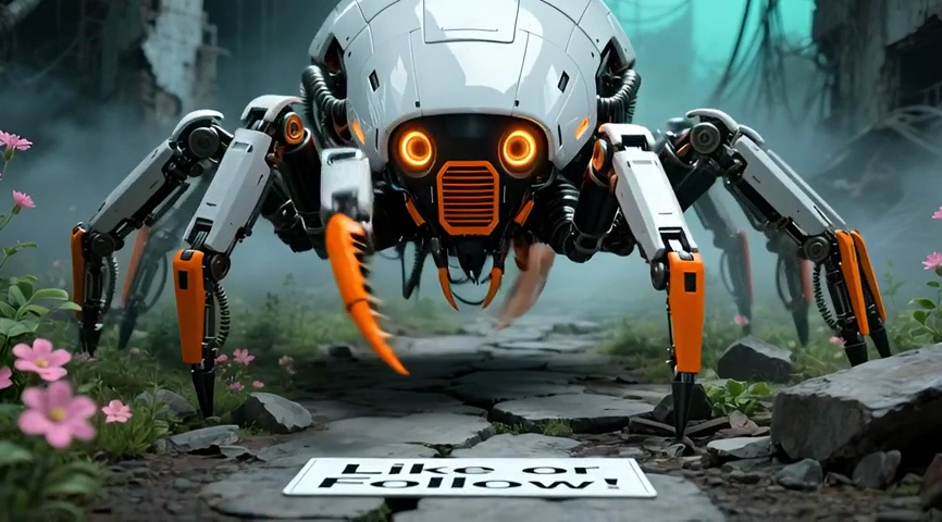 Mechanical Arachnid: A Glimpse into the Future
