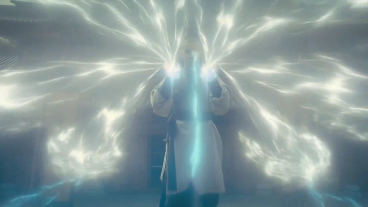Mystical Energy: The Floating Warrior Monk