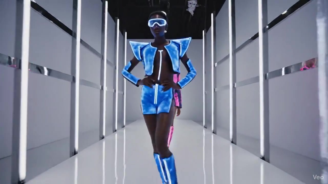 Neon Dreams: A Glimpse into Futuristic Fashion