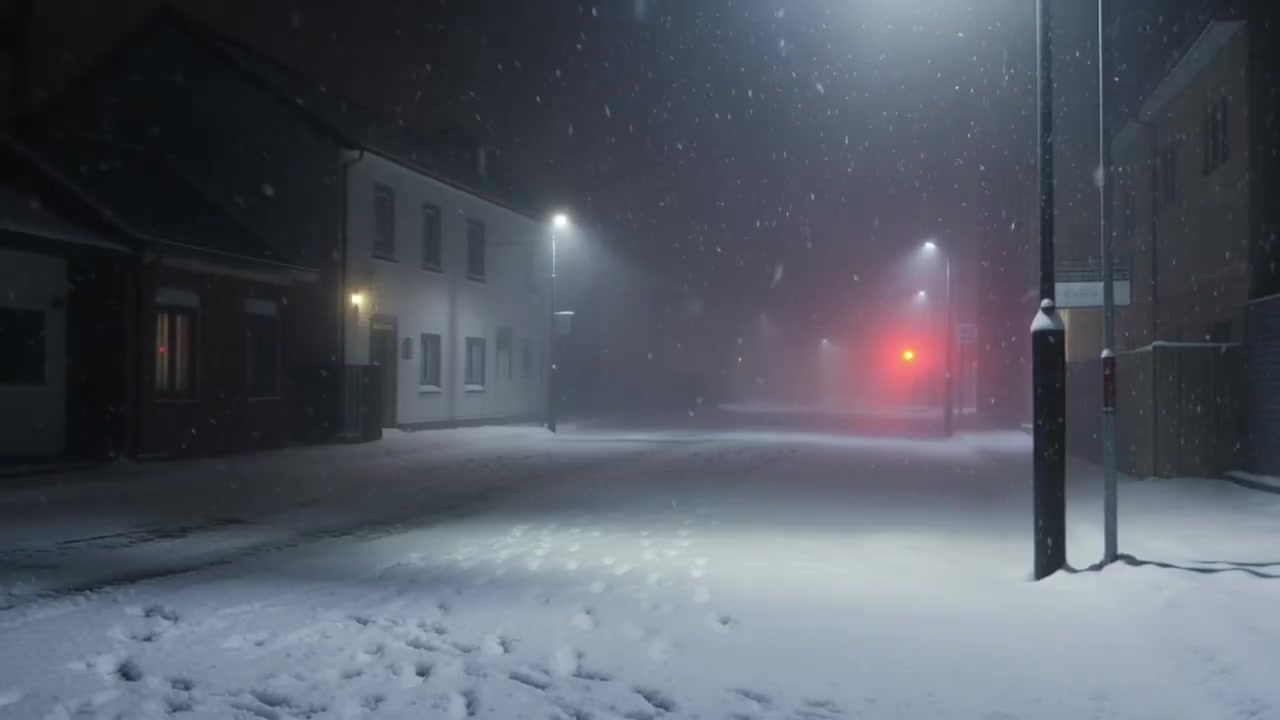 Serene Winter Night