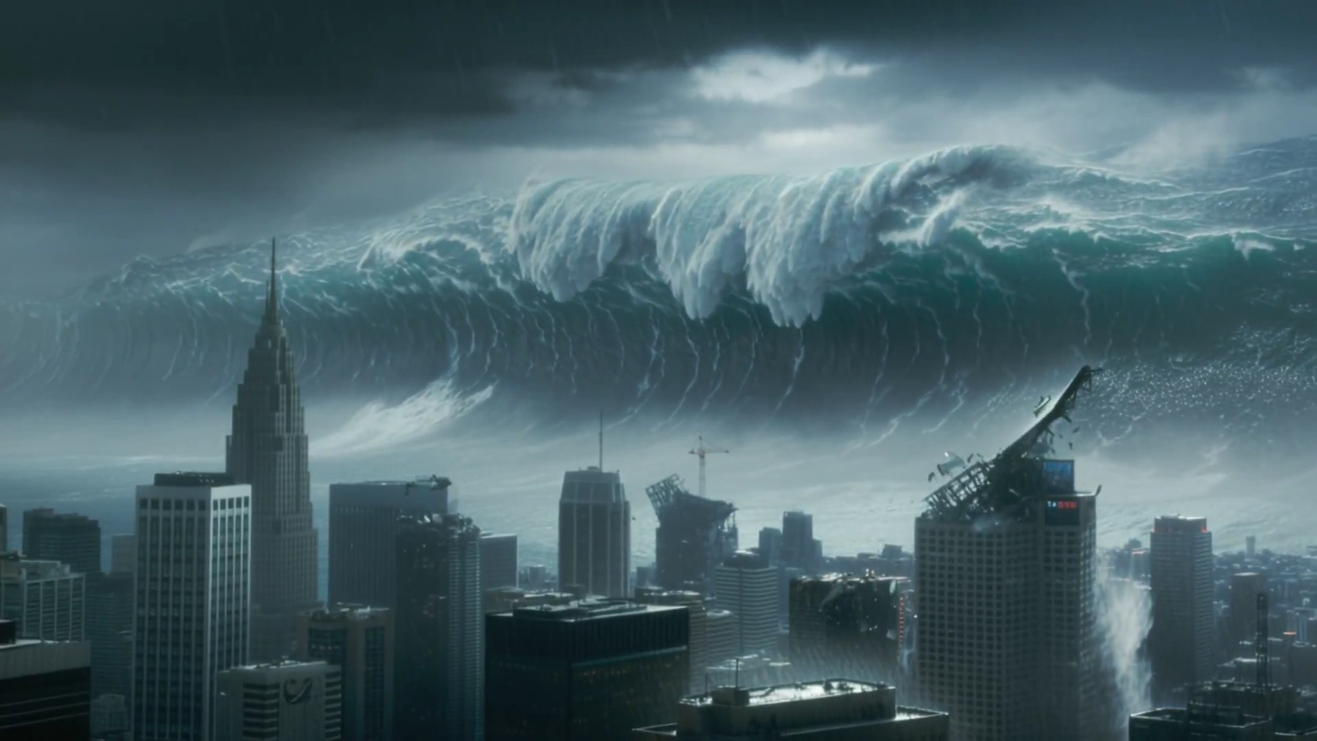 Storm Surge: A Tsunami's Wrath on the Megacity