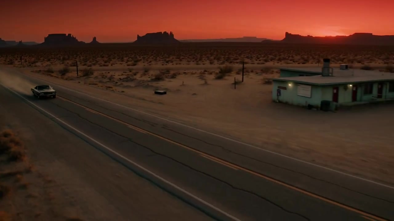 Sunset Shadows: Desert Noir Unveiled