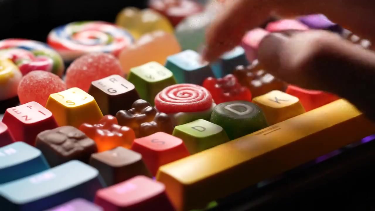 Sweet Sounds of a Candy Keyboard