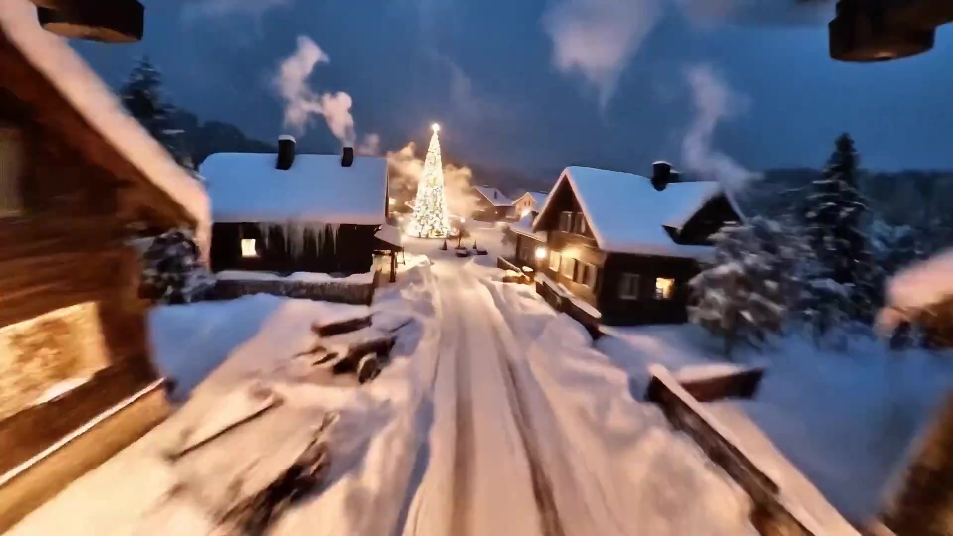 Winter Wonderland: A Christmas Village Flight